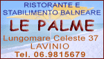 Stabilimento balneare - Ristorante Le Palme - Lungomare Celeste - Lavinio - Anzio (RM)