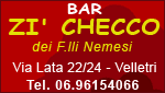 Bar Zi' Checco - Velletri (RM)